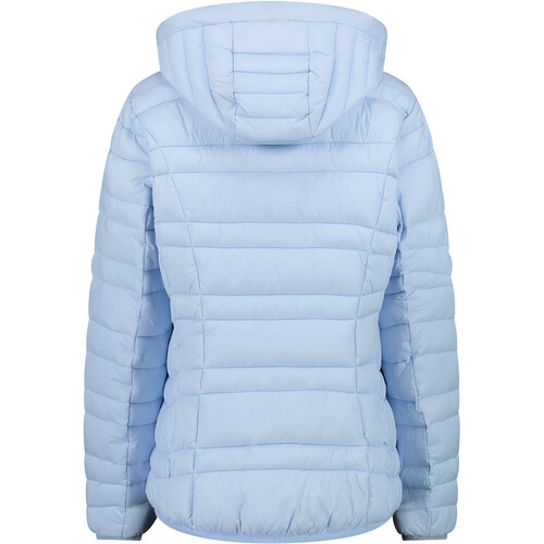 CMP WOMAN JACKET SNAPS HOOD azul
