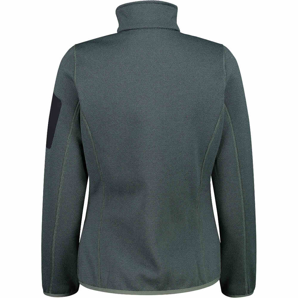 Cmp chaqueta outdoor mujer WOMAN JACKET VERDE vista trasera