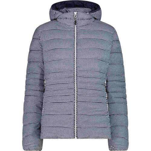 CMP WOMAN JACKET ZIP HOOD blanco