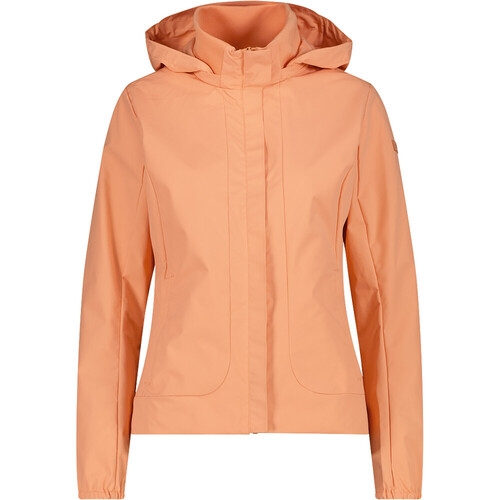 CMP WOMAN JACKET ZIP HOOD naranja