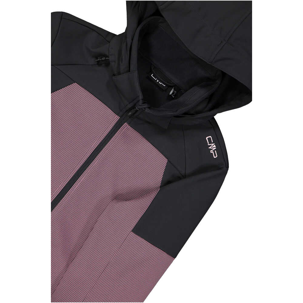 Cmp chaqueta outdoor mujer WOMAN JACKET ZIP HOOD ROSA 04