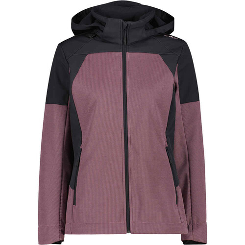 CMP WOMAN JACKET ZIP HOOD rosa