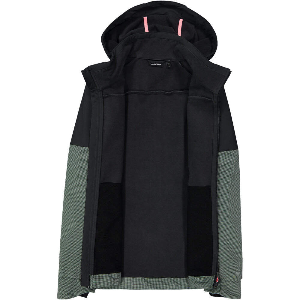 Cmp chaqueta outdoor mujer WOMAN JACKET ZIP HOOD VERDE 03