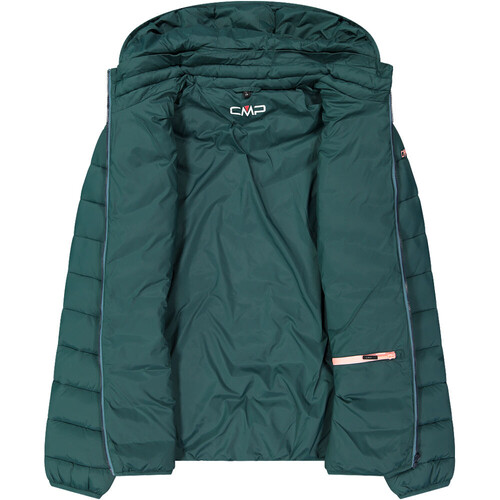 CMP WOMAN JACKET ZIP HOOD verde