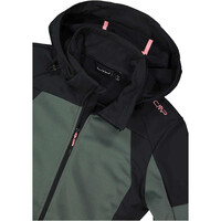 Cmp chaqueta outdoor mujer WOMAN JACKET ZIP HOOD VERDE 04