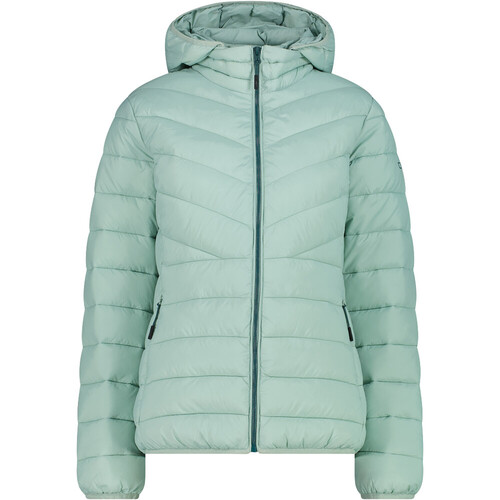 CMP WOMAN JACKET ZIP HOOD verde