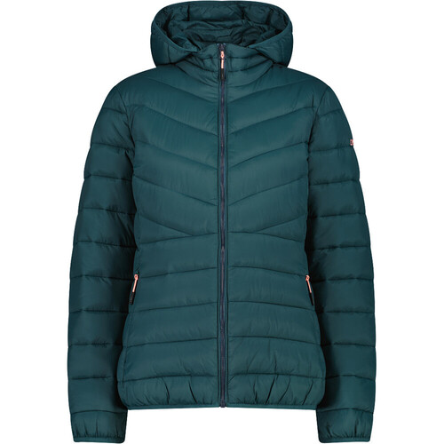 CMP WOMAN JACKET ZIP HOOD verde