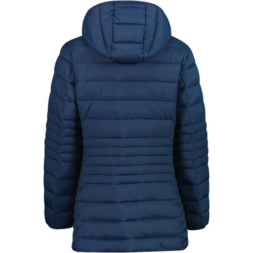 Cmp chaqueta outdoor mujer WOMAN LONG JACKET FIX HOOD AZUL