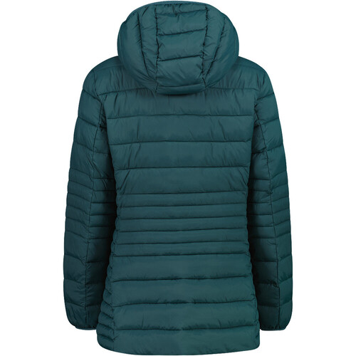 Cmp chaqueta outdoor mujer WOMAN LONG JACKET FIX HOOD VERDE