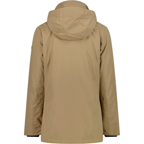 Cmp chaqueta outdoor mujer WOMAN LONG JACKET ZIP HOOD DETACHABLE INN.JACKET MARRON