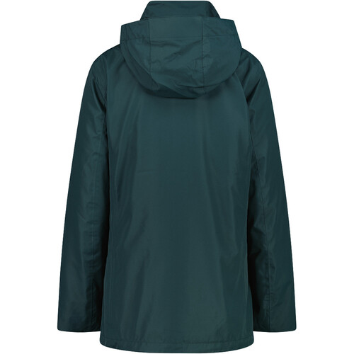Cmp chaqueta outdoor mujer WOMAN LONG JACKET ZIP HOOD DETACHABLE INN.JACKET VERDE