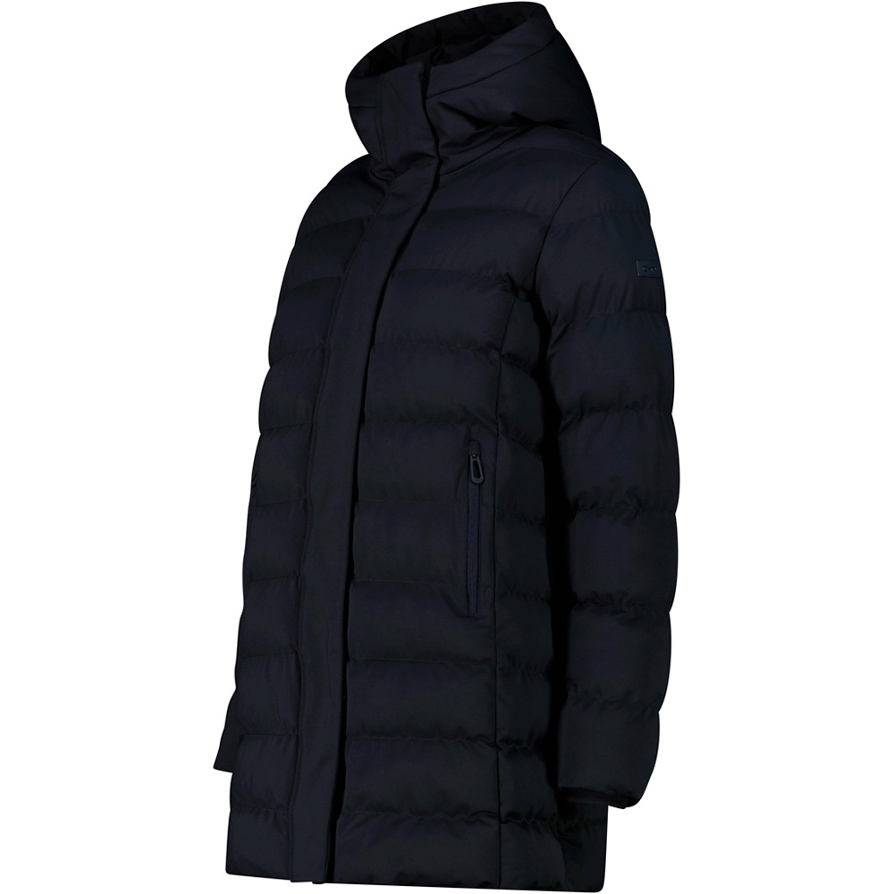 Cmp chaqueta outdoor mujer WOMAN PARKA FIX HOOD GRIS vista detalle