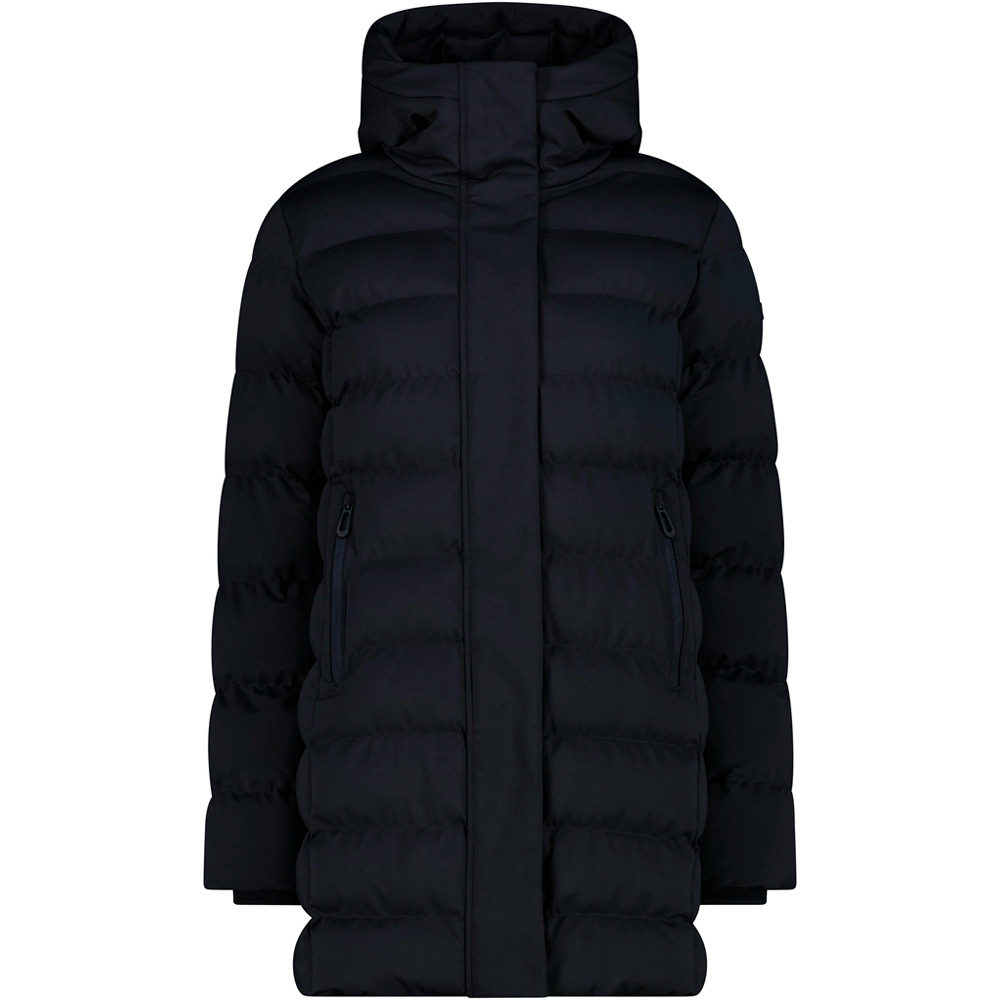 Cmp chaqueta outdoor mujer WOMAN PARKA FIX HOOD GRIS vista frontal