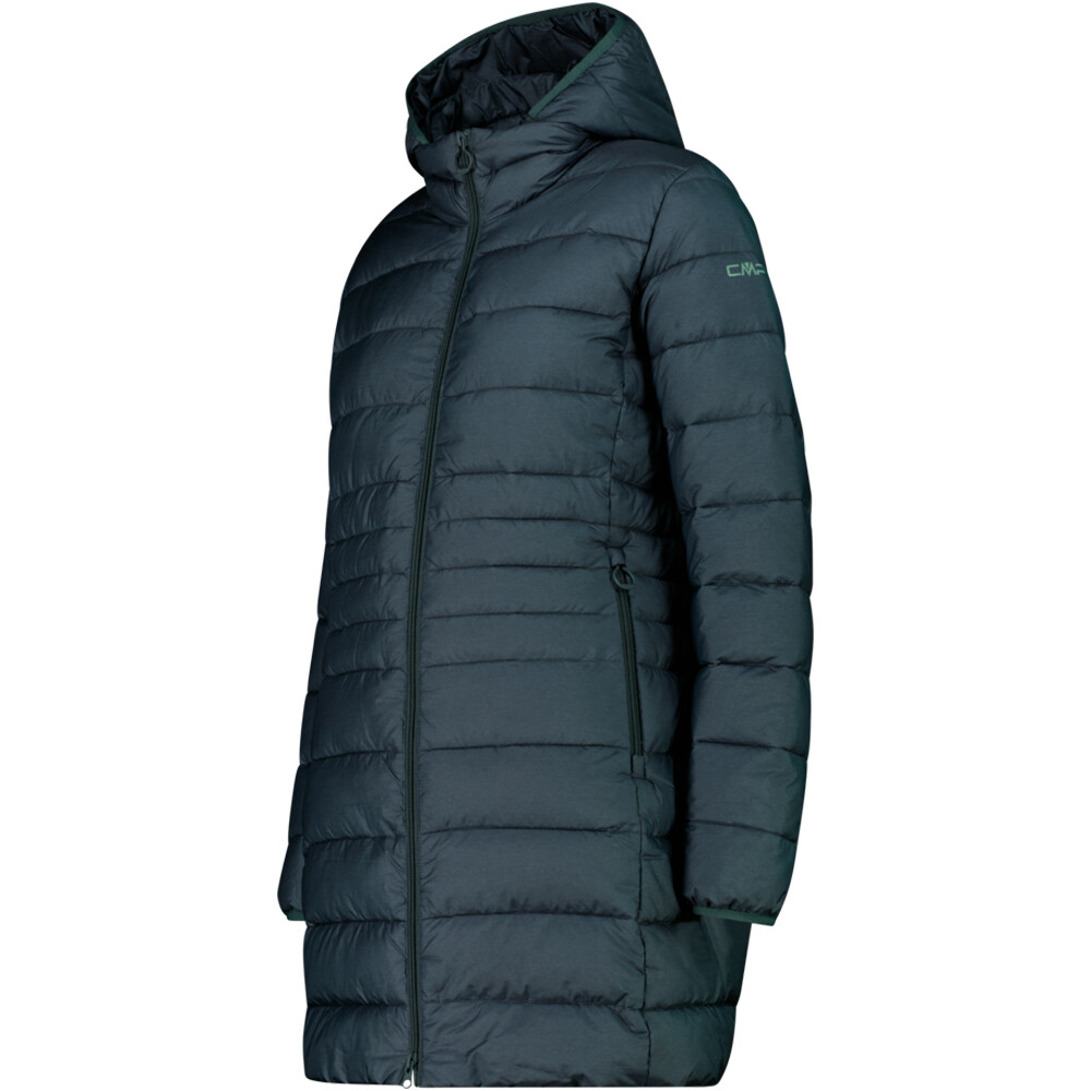 Cmp chaqueta outdoor mujer WOMAN PARKA ZIP HOOD VERDE vista detalle