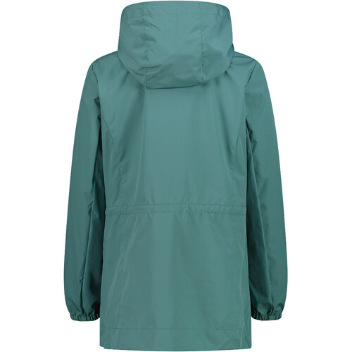 CMP WOMAN PARKA ZIP HOOD verde