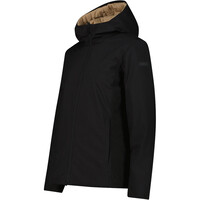 Cmp chaqueta outdoor mujer WOMAN REVERSE JACKET FIX HOOD NEGRO vista detalle