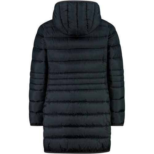 CMP KID G COAT FIX HOOD gris