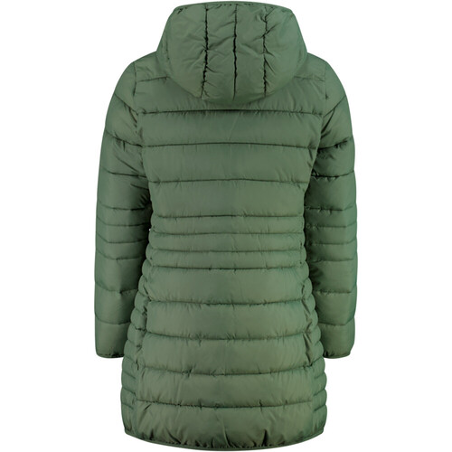 CMP KID G COAT FIX HOOD verde