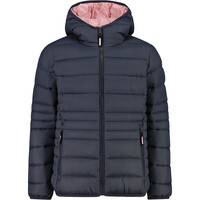 Cmp chaqueta outdoor niño KID G JACKET FIX HOOD GRIS vista frontal