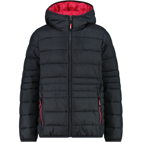 CMP KID G JACKET FIX HOOD gris
