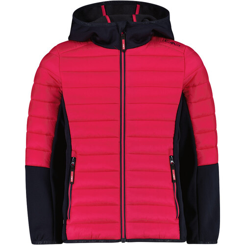 Cmp chaqueta outdoor niño KID G JACKET HYBRID FIX HOOD ROJO