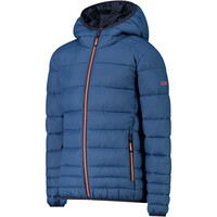Cmp chaqueta outdoor niño KID JACKET FIX HOOD AZUL vista detalle