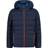 Cmp chaqueta outdoor niño KID JACKET FIX HOOD AZUL vista frontal