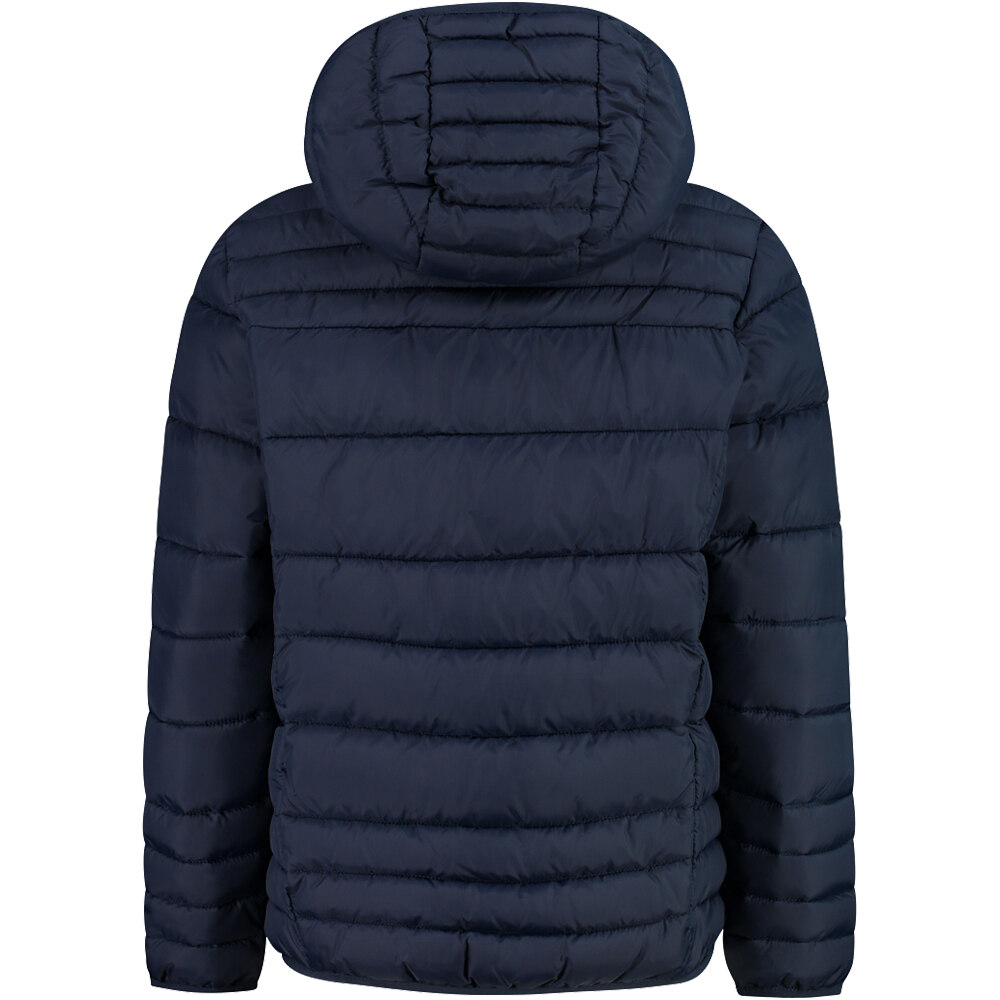 Cmp chaqueta outdoor niño KID JACKET FIX HOOD AZUL vista trasera