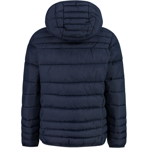CMP KID JACKET FIX HOOD azul