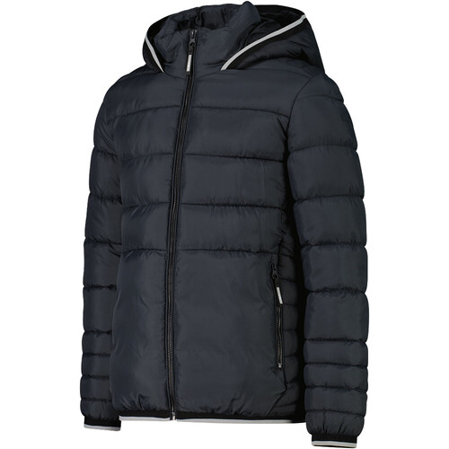 CMP KID JACKET FIX HOOD gris