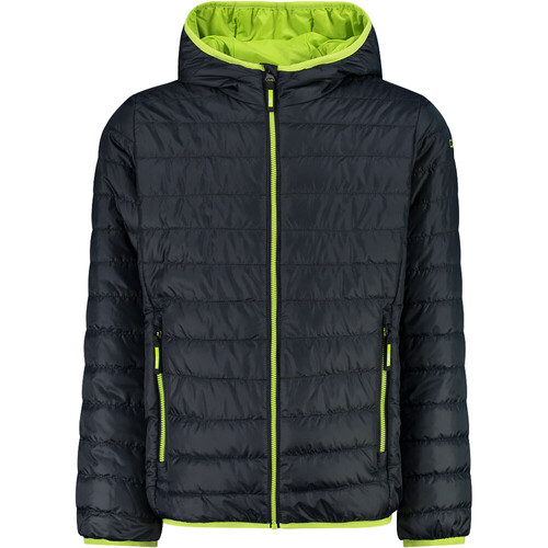 CMP KID JACKET FIX HOOD gris