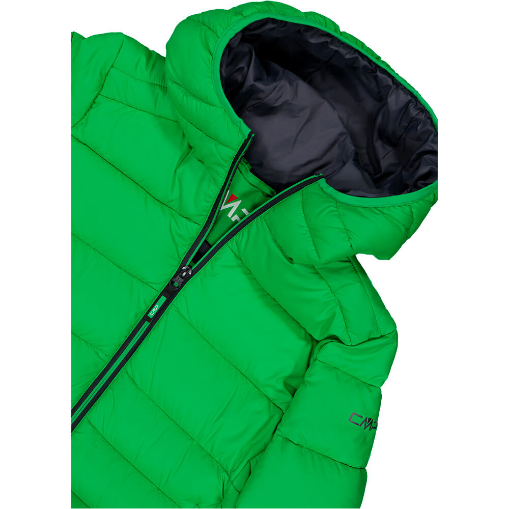 Cmp chaqueta outdoor niño KID JACKET FIX HOOD VERDE 04