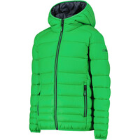 Cmp chaqueta outdoor niño KID JACKET FIX HOOD VERDE vista detalle
