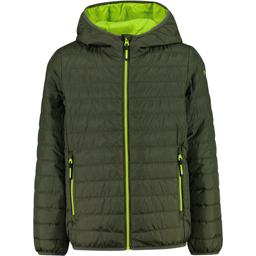 CMP KID JACKET FIX HOOD verde