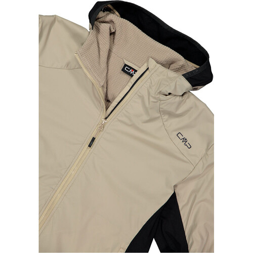 CMP MAN JACKET FIX HOOD gris
