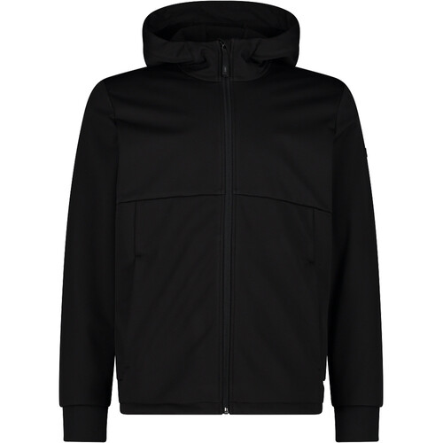 Cmp chaqueta softshell hombre MAN JACKET FIX HOOD NEGRO