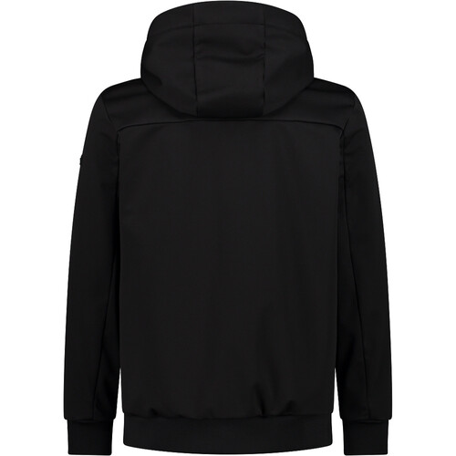 Cmp chaqueta softshell hombre MAN JACKET FIX HOOD NEGRO
