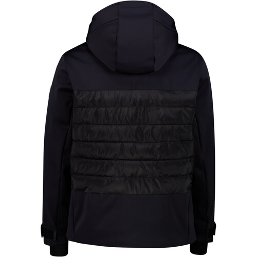 CMP MAN JACKET FIX HOOD negro