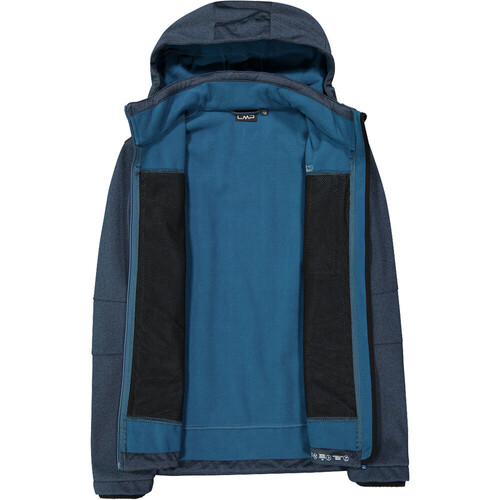 CMP MAN JACKET ZIP HOOD azul