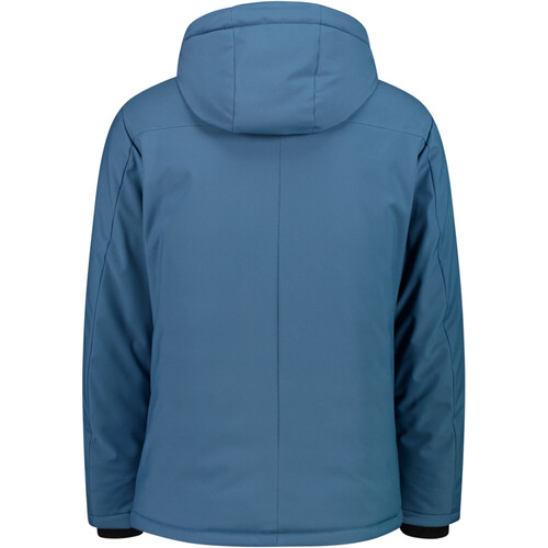 CMP MAN JACKET ZIP HOOD azul
