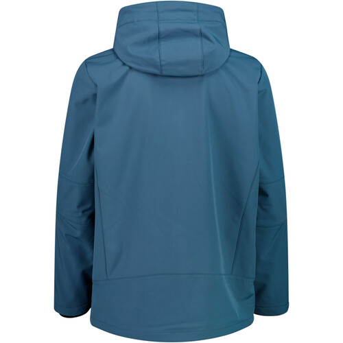 CMP MAN JACKET ZIP HOOD azul