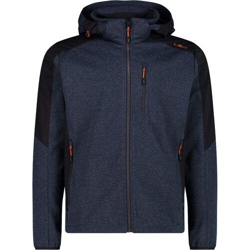CMP MAN JACKET ZIP HOOD gris
