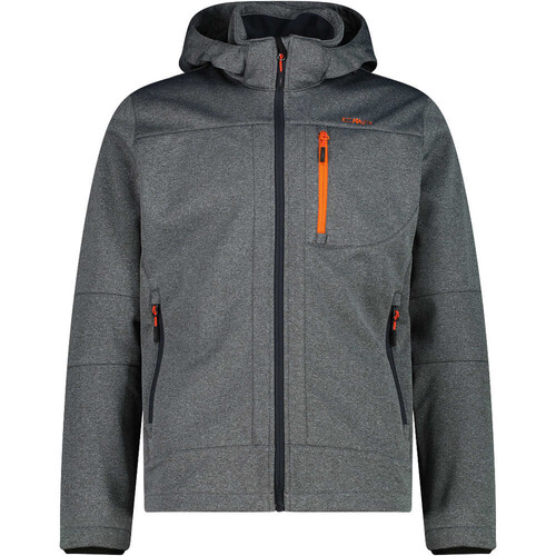 CMP MAN JACKET ZIP HOOD gris
