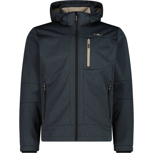 CMP MAN JACKET ZIP HOOD gris
