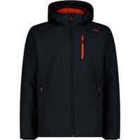 Cmp chaqueta softshell hombre MAN JACKET ZIP HOOD GRIS vista frontal