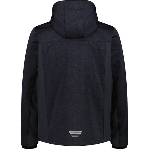 CMP MAN JACKET ZIP HOOD gris