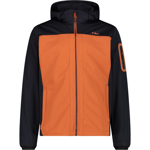 CMP MAN JACKET ZIP HOOD marron