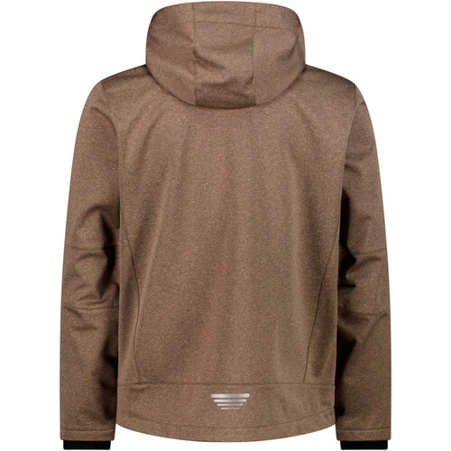 CMP MAN JACKET ZIP HOOD marron