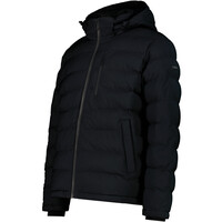 Cmp chaqueta softshell hombre MAN JACKET ZIP HOOD NEGRO vista detalle