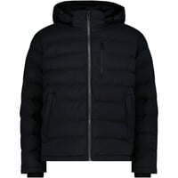 Cmp chaqueta softshell hombre MAN JACKET ZIP HOOD NEGRO vista frontal